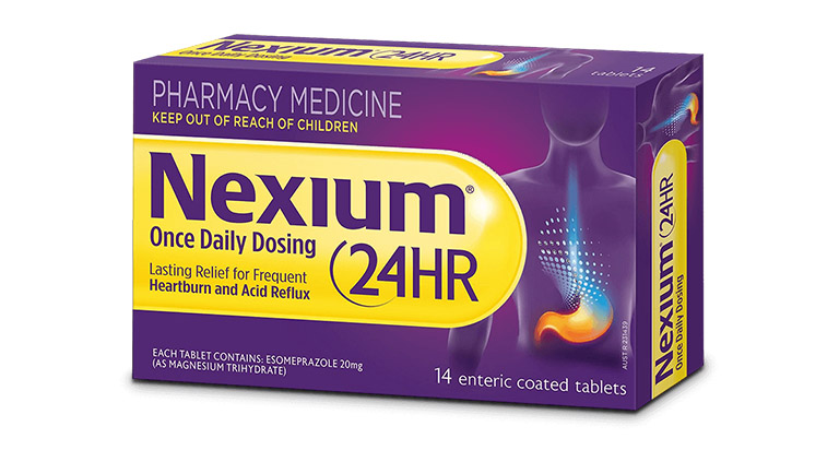 Nexium 24hr là thuốc điều trị trào ngược dạ dày của Mỹ được sử dụng phổ biến