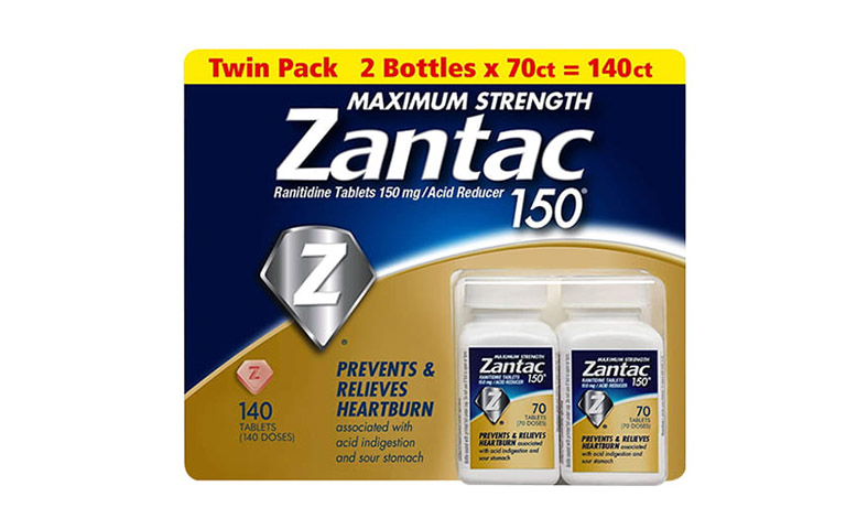 Thuốc Zantac được sử dụng trong điều trị trào ngược dạ dày
