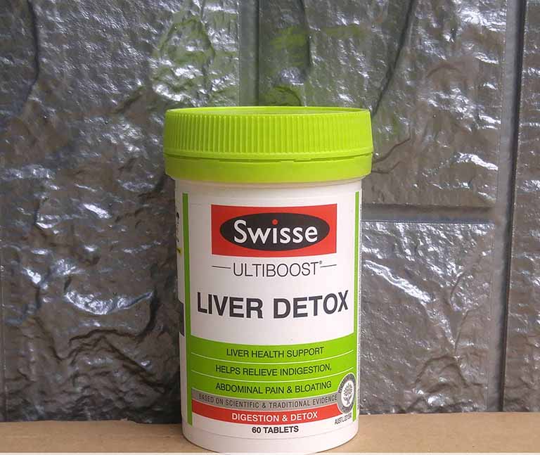 Viên uống Liver Detox không gây ra tác dụng phụ
