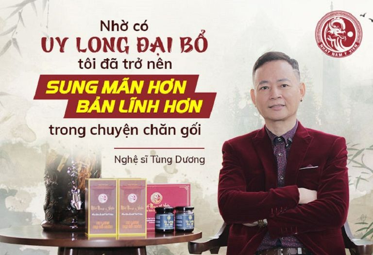 Nghệ sĩ Tùng Dương lựa chọn chữa yếu sinh lý bằng bài thuốc Uy Long Đại Bổ