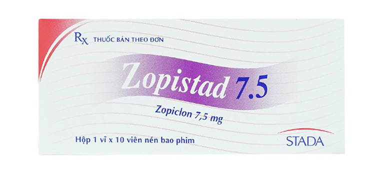 Zopistad 7.5 có nhiều thành phần giúp an thần và ngủ ngon khá tốt