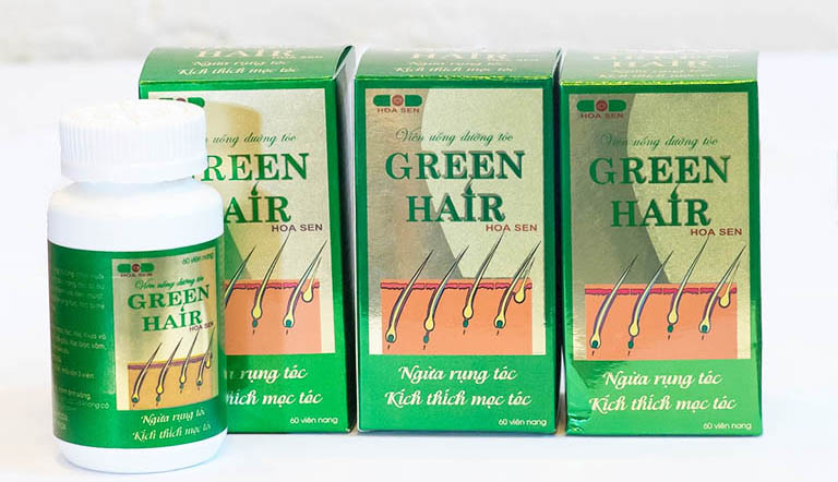 Green Hair là thực phẩm chức năng giúp bổ sung dưỡng chất cho tóc và da đầu