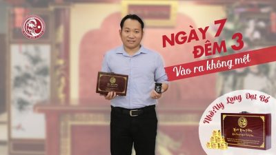 Anh Trần Việt Đức sử dụng liệu trình của bài thuốc Uy Long Đại Bổ