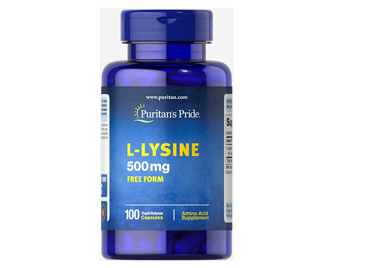 L-Lysine 500 mg đến từ thương hiệu nổi tiếng hàng đầu của Mỹ là Puritan’s