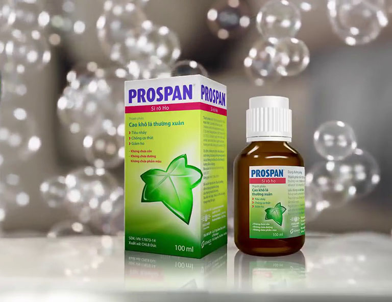 Sản phẩm hỗ trợ điều trị ho Prospan có nhiều ưu điểm vượt trội