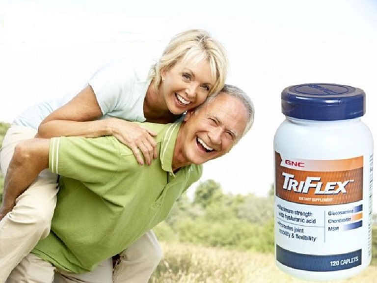 Triflex Promotes Joint Health của GNC là sản phẩm ngừa loãng xương được nhiều người tin tưởng lựa chọn