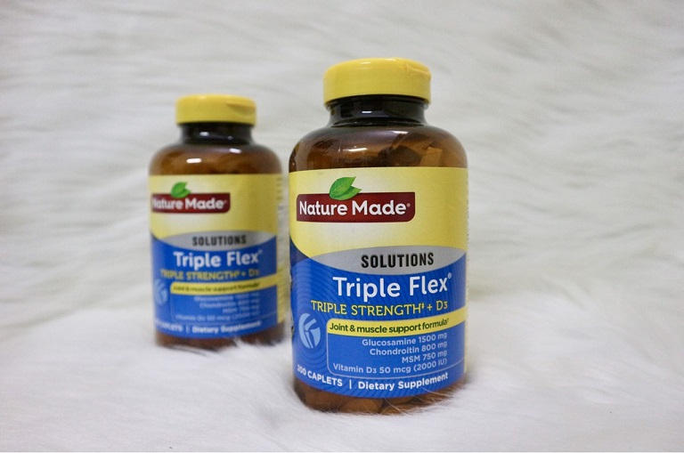 Triple Flex Nature Made là viên uống giúp bổ xương, chắc khớp của Mỹ