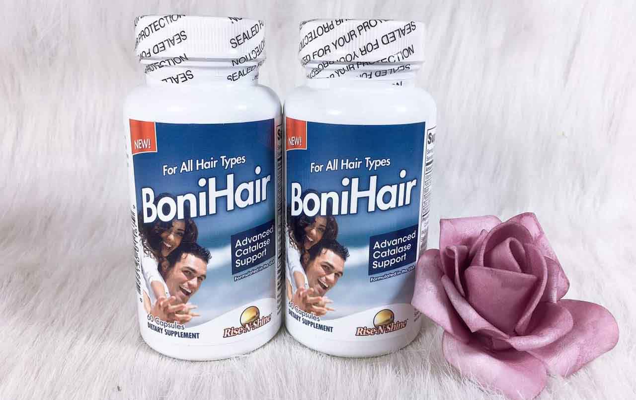 Bonihair là sản phẩm có tác dụng chống rụng tóc, bạc tóc