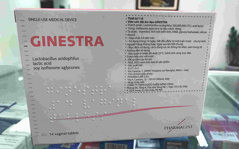 Ginestra là viên đặt âm đạo được sản xuất tại Ý