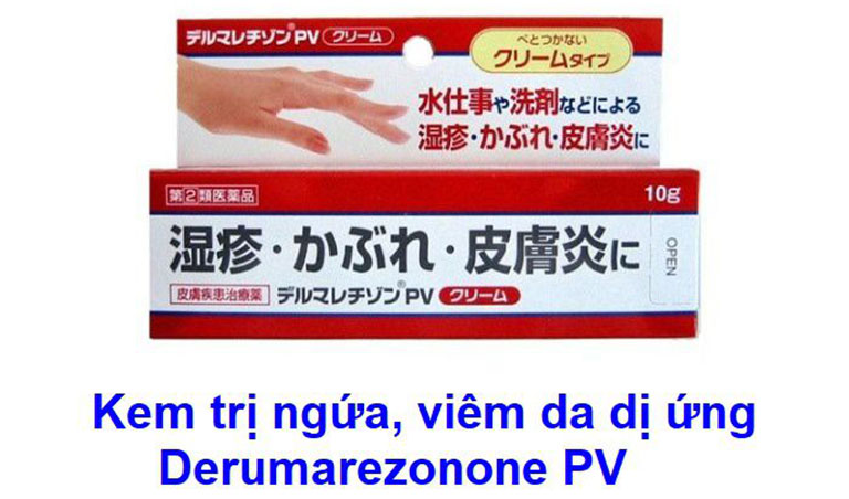 Derumarezonone là thuốc trị mề đay của Nhật khá nổi tiếng và được nhiều quốc gia tin dùng