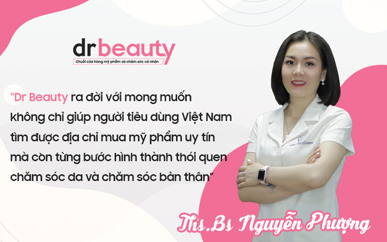Thạc sĩ, bác sĩ Nguyễn Phượng - Người sáng lập đồng thời Dr Beauty và Dr Vitamin