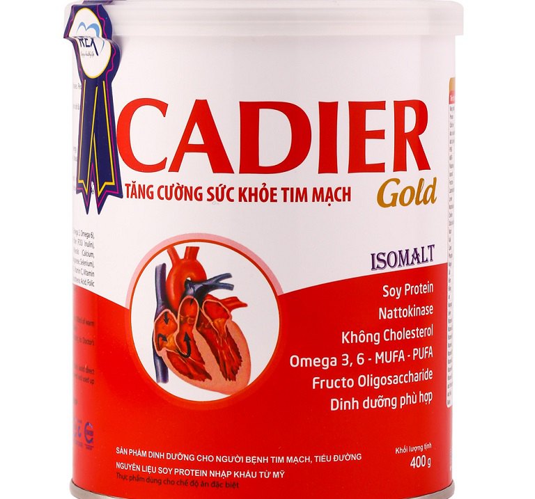 Sữa Cadier Gold chứa nhiều dưỡng chất tốt cho sức khỏe người dùng
