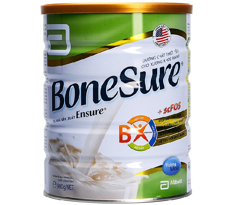 Sữa bột Bonesure cho người bị vấn đề về xương khớp