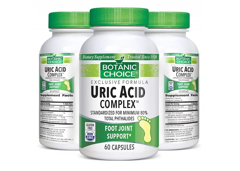 Viên uống Uric Acid Complex là thực phẩm chức năng hỗ trợ điều trị bệnh gout nổi tiếng của Mỹ