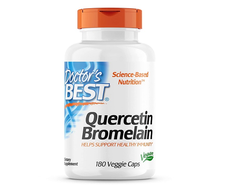 Quercetin Bromelain được nghiên cứu và phát triển bởi thương hiệu dược phẩm Doctor's Best