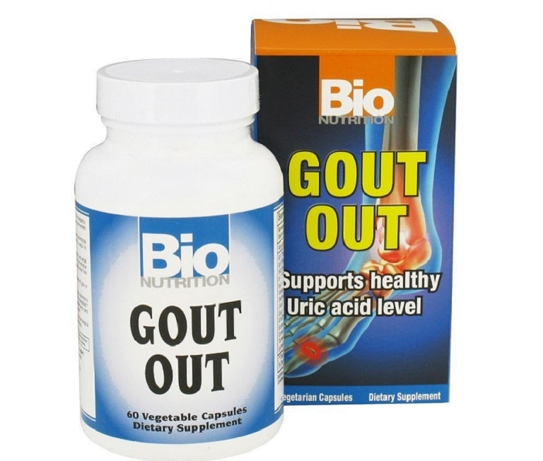 Sản phẩm Gout Out Vegetable Capsules của hãng Bio Nutrition