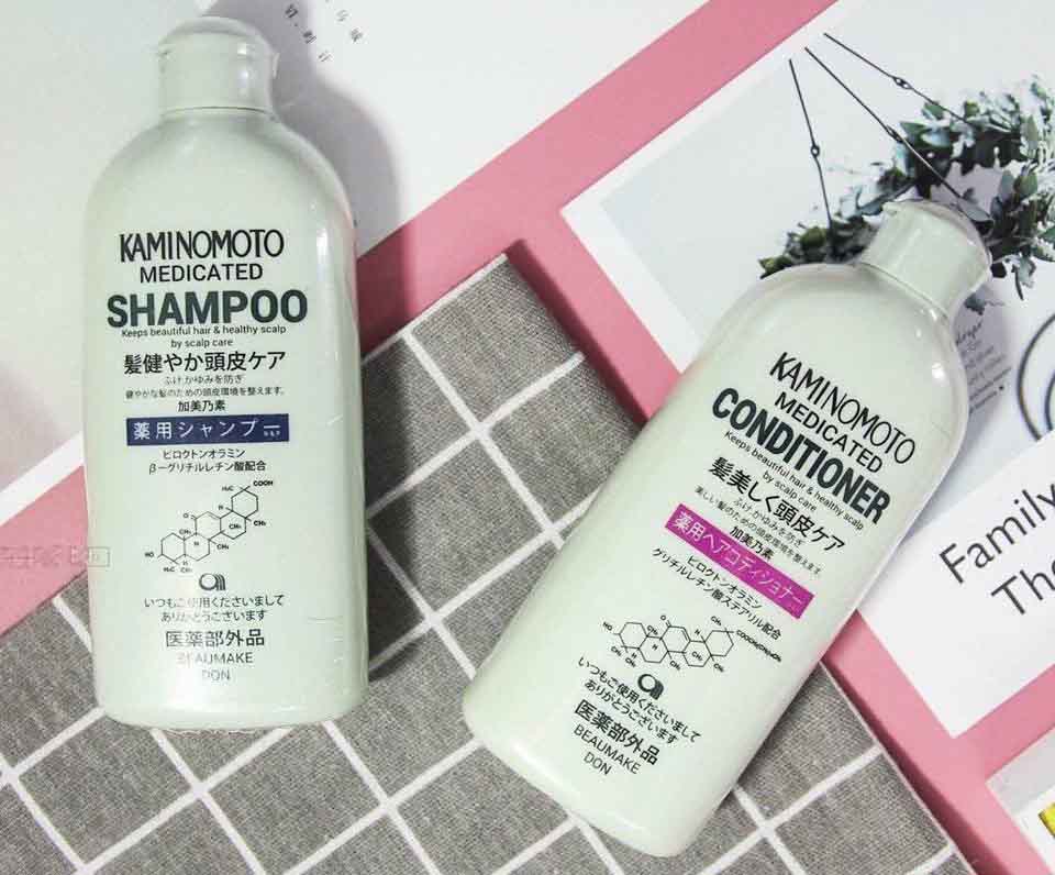 Dầu gội trị rụng tóc Kaminomoto Medicated Shampoo