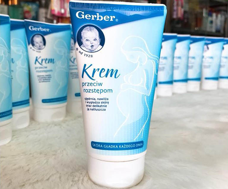 Gerber Krem hỗ trợ phòng ngừa rạn da cho phụ nữ khi mang thai
