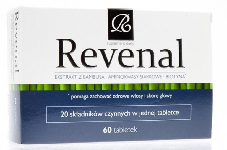 Sản phẩm trị rụng tóc Revenal chứa nhiều dưỡng chất tốt cho tóc