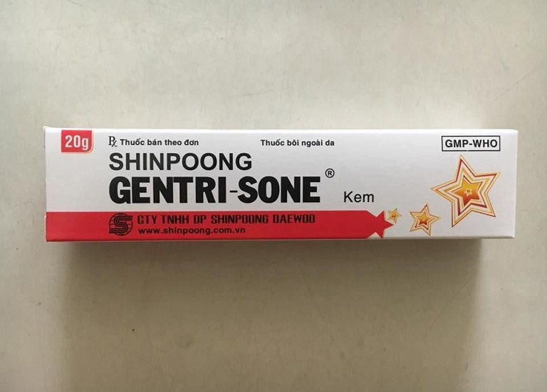 Gentrisone cũng là loại thuốc trị á sừng bôi ngoài da cần kê đơn