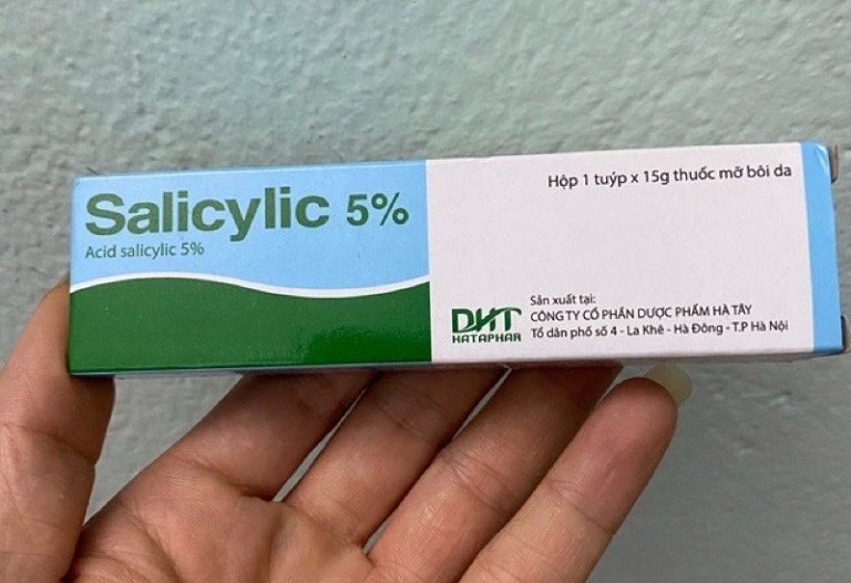Thuôi bôi Acid Salicylic 5% chữa bệnh á sừng, viêm da, vảy nến,...