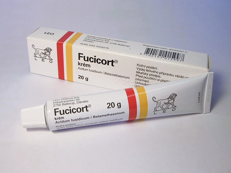Thuốc bôi trị bệnh chàm khô có chứa Corticoid - Fucicort được dùng nhiều hiện nay