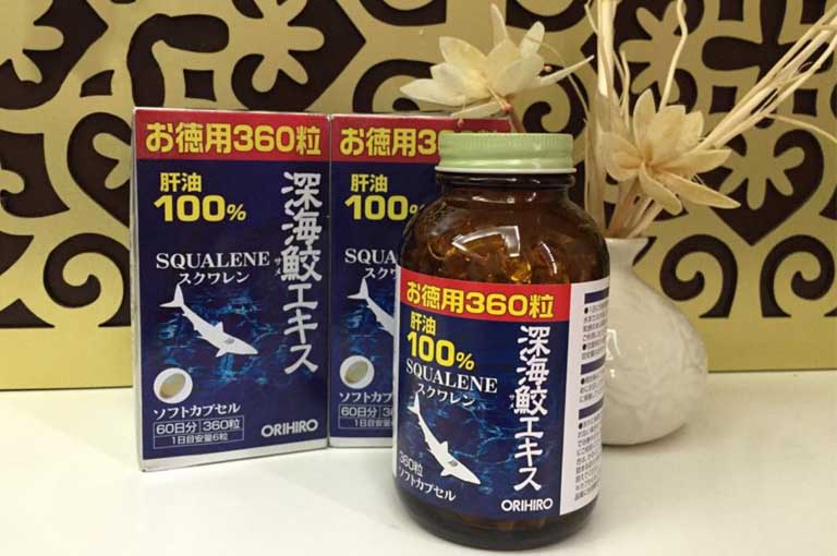 Viên uống Squalene Orihiro là sản phẩm bổ xương khớp