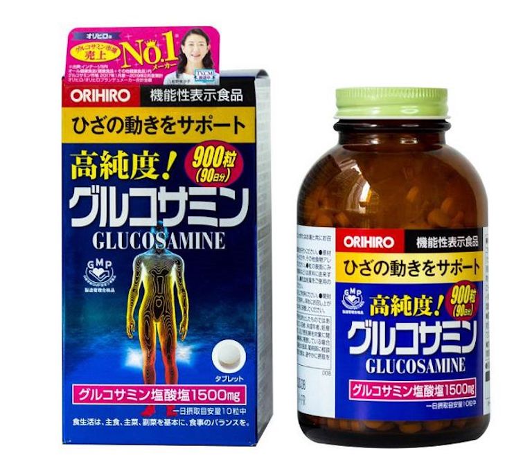 Glucosamine Orihiro 1500mg hỗ trợ cải thiện khô khớp nhanh chóng