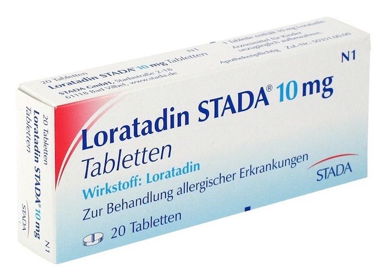 Thuốc trị ngứa da mặt Loratadin 10mg giúp cắt nhanh cơn ngứa ngáy
