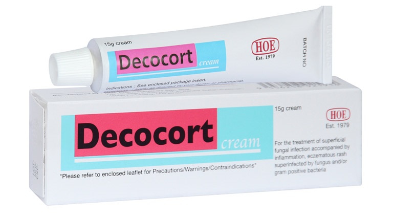 Thuốc bôi ngoài da Decocort Cream