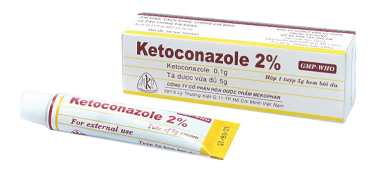 Thuốc bôi ngoài da Ketoconazol thường được chỉ định điều trị viêm da tiết bã