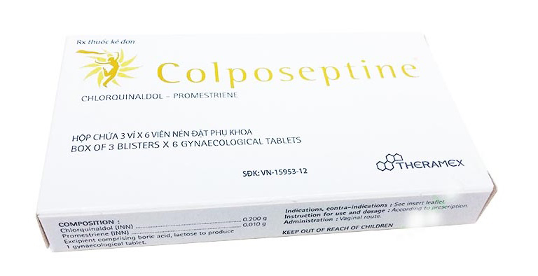Colposeptine điều trị viêm nhiễm, nấm âm đạo dứt điểm