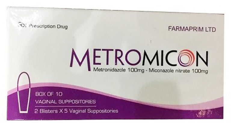 Metromicon là loại thuốc đặt viêm âm đạo được ưa chuộng