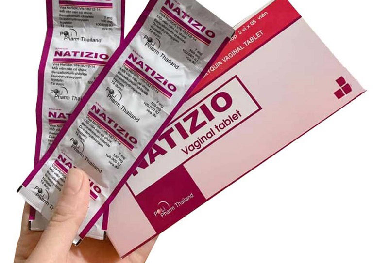 Viên đặt Natizio giúp điều trị viêm nhiễm âm đạo hiệu quả
