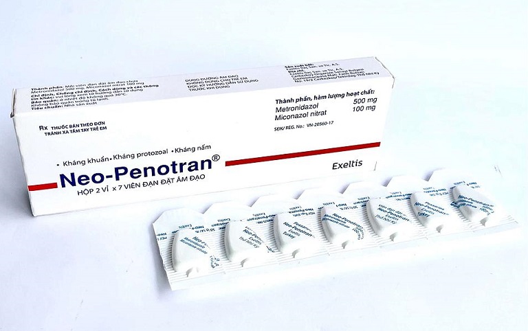 Neo-Penotran kháng khuẩn, nấm gây viêm nhiễm phụ khoa hiệu quả