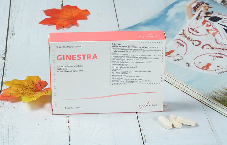 Ginestra là viên đặt âm đạo đến từ Italia giúp cải thiện viêm nhiễm hiệu quả