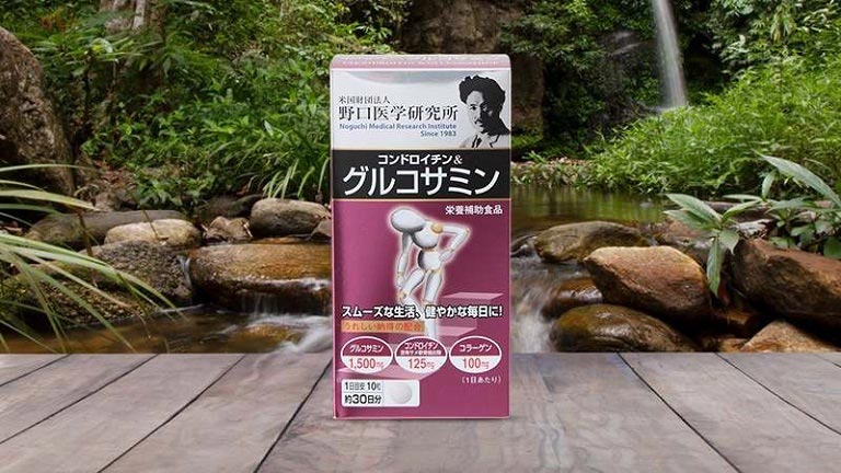 Glucosamine Noguchi - Sản phẩm bổ trợ bệnh nhân thoái hóa cột sống của Nhật