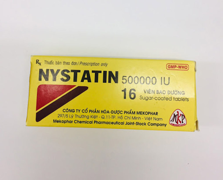 Thuốc đặc trị huyết trắng Nystatin dạng đặt được kê đơn dùng khá phổ biến