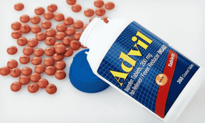 Thuốc trị đau rát họng Advil 200mg giúp giảm đau, hạ sốt nhanh chóng
