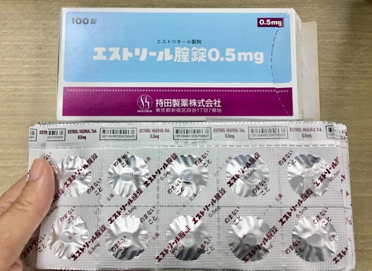 Thuốc trị viêm lộ tuyến tử cung Estoril 0.5mg đến từ Nhật Bản