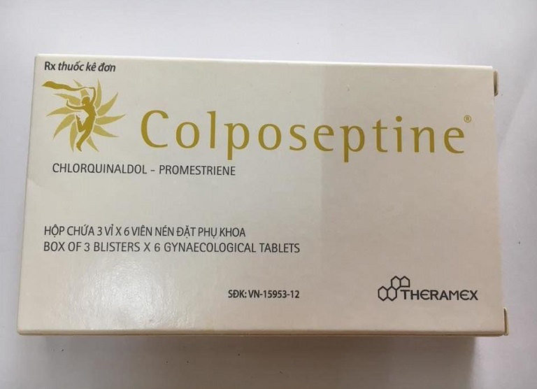 Colposeptine là dạng thuốc đặt trị viêm lộ tuyến dứt điểm