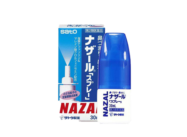 Thuốc xịt mũi Nazal là sản phẩm nổi tiếng đến từ hãng dược phẩm Sato