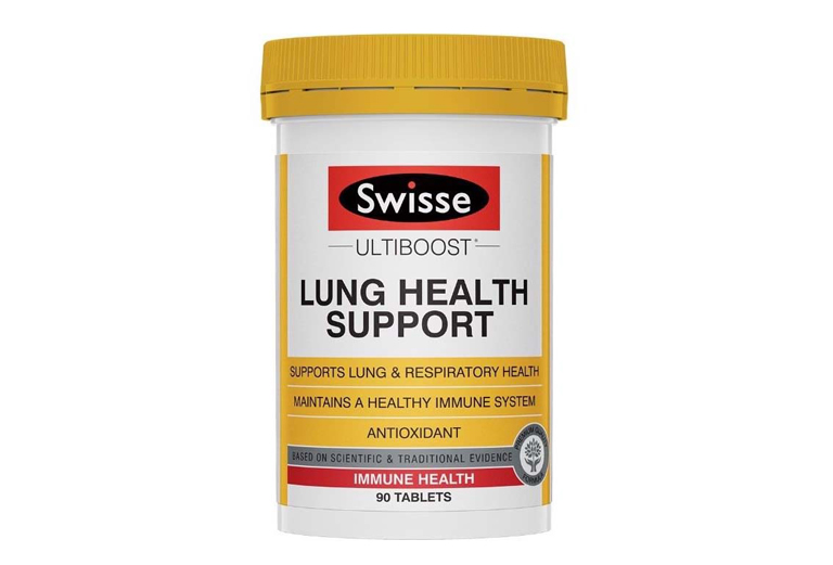 Swisse Lung Health Support giúp bảo vệ và bổ phổi