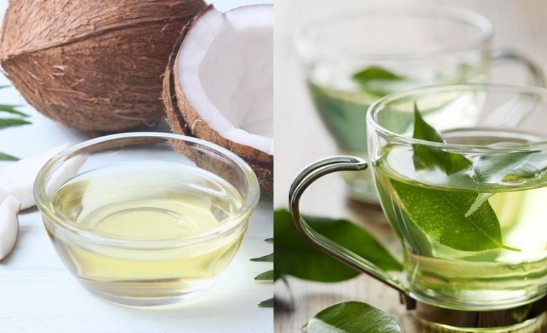 Cách chữa đau dạ dày bằng dầu dừa và trà