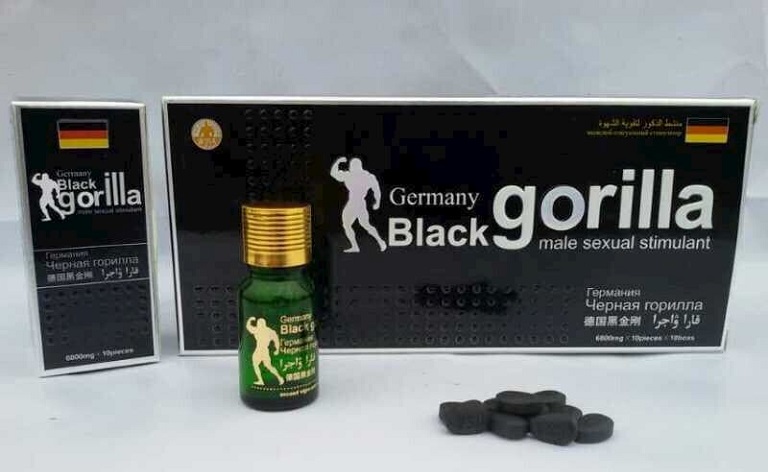 Black gorilla là thuốc cường dương của Đức được nhiều người bệnh tin dùng