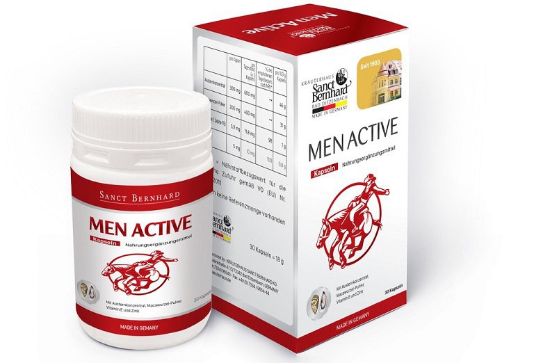 Men Active là thuốc trị rối loạn cương dương của Đức
