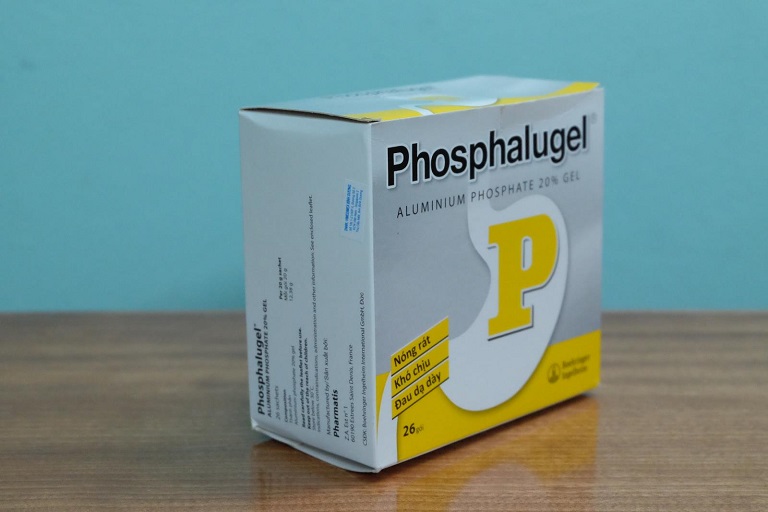 Thuốc Phosphalugel ở dạng lỏng, thích hợp điều trị cho dạ dày bị viêm loét