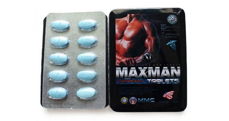 Viên uống Maxman hỗ trợ tăng cường sinh lý nam 