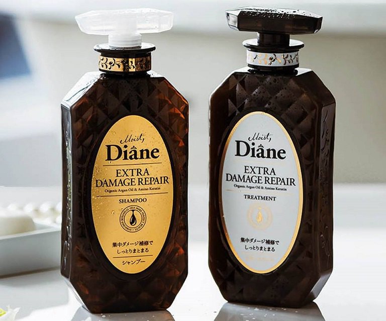 Dầu gội thảo dược trị rụng tóc Moist Diane Extra Damage Repair