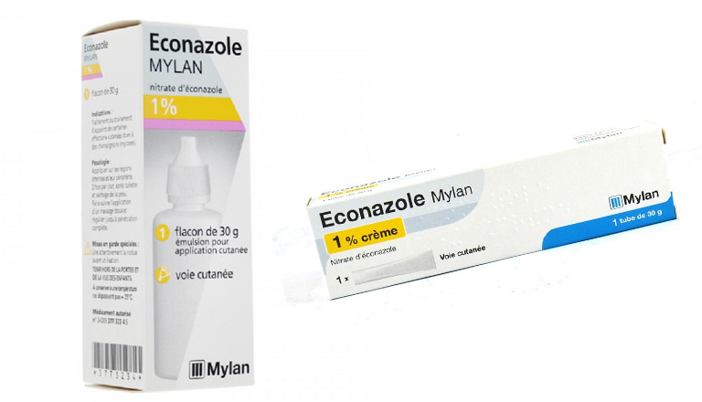 Thuốc chữa hắc lào Econazole dùng được cho vùng da diện tích lớn